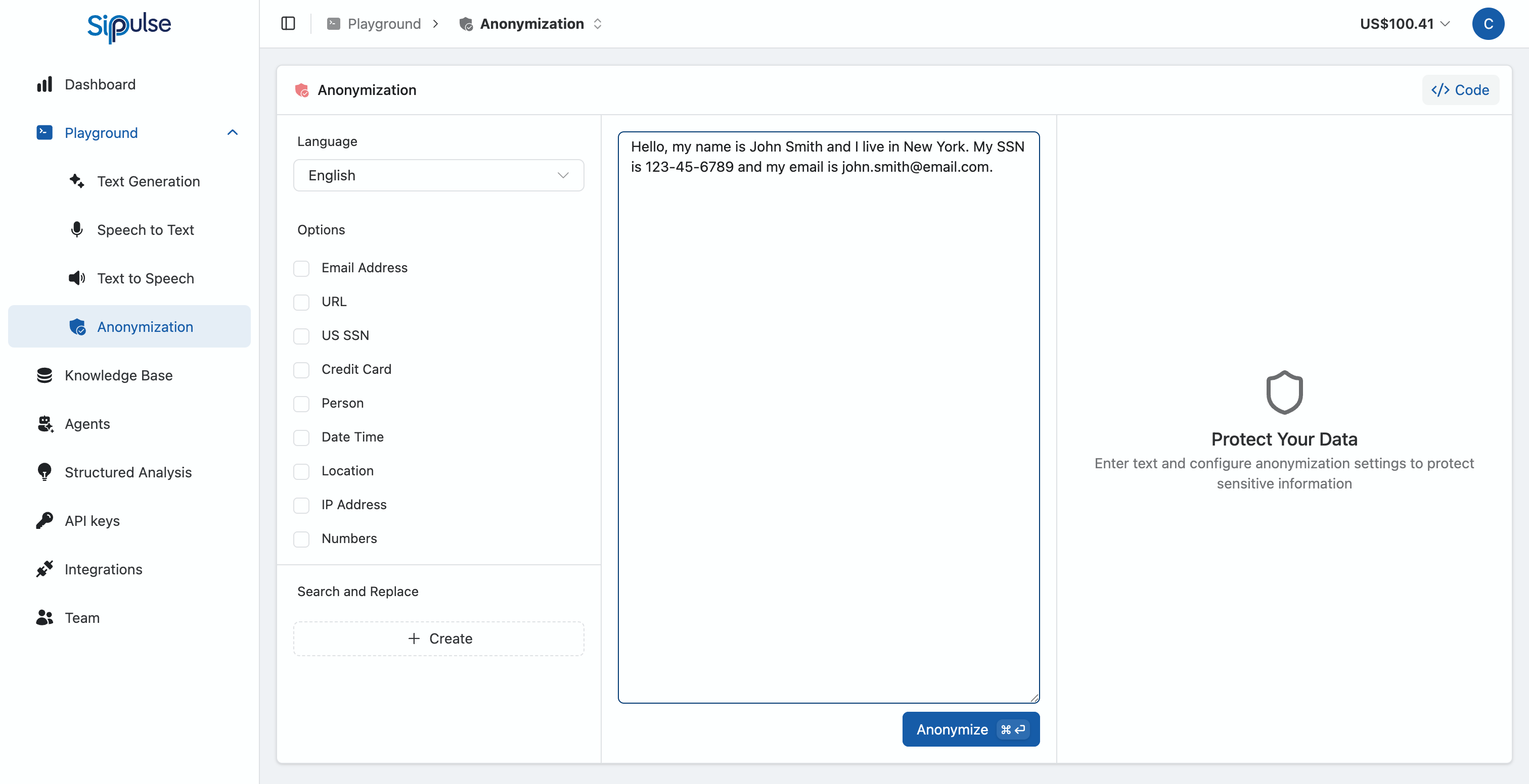 Text Redaction Playground